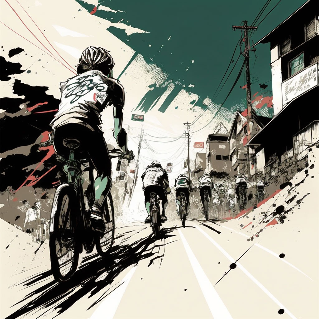 Bicycling the wrong way|bikeracehillgreen